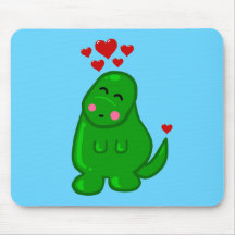 Cute Dinosaur Mouse Mat