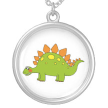 Cute dinosaur - stegosaurus pendants