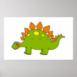 Cute dinosaur - stegosaurus print