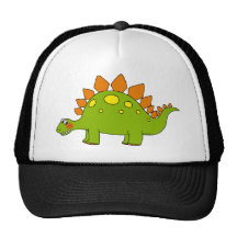 Cute dinosaur - stegosaurus trucker hats