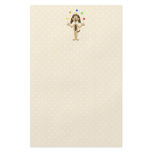 Cute Dog Cartoon. Clever Dog Juggling. Custom flyers