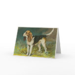 Cute Dog Greetings With Sweet Beagle Print