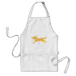 Cute dog-"hunt" in yiddish aprons