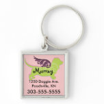 Cute Dog ID Tags keychains