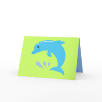 Cute Dolphin Cards