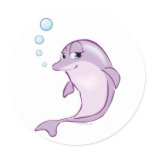 Cute Dolphin Sticker