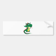 Cute Dragon Bumper Stickers