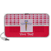 Cute Dragonfly iPod Speakers