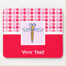 Cute Dragonfly Mouse Mats