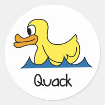 Cute Duck Stickers