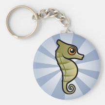 Cute Dwarf Seahorse Key Chains