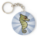 Cute Dwarf Seahorse keychains