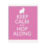 Cute Easter Bunny Hop Along Post Card