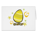 Cute Easter egg design Cards