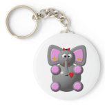 Cute Elephant with Ear  keychains