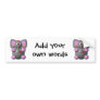 Cute Elephant with Earrings