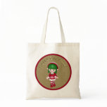 Cute Elf - Christmas Design Tote Bag