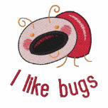 Cute Embroidered Bug You Customise embroidered shirts