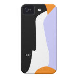 Cute Emperor Penguin iPhone 4 Case-Mate
