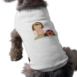 Cute Fairy Girl and Ladybug pet clothing