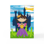 Cute Fairy Princess Greeting Card