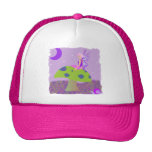 Cute Fairy Princess on Mushroom w/ Snail - Purple Hats
