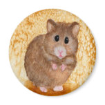 Cute Fat Hamster Magnet