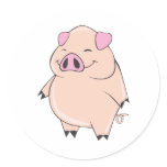 Cute Fat Pig stickers