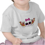 Cute Flaming Skull t-shirts