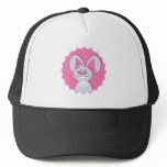 cute floppy ears bunny rabbit mesh hat