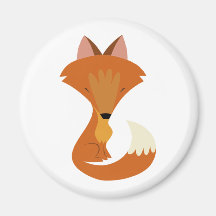 Cute Fox Magnet