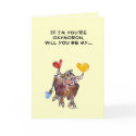 Cute fOXymoron Valentines Day Card