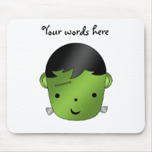 Cute Frankenstein monster Mouse Pad