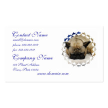 Cute French Bulldog Business Cards