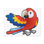 cute friendly Macaw Parrot