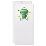Cute frog and flies! rack cards