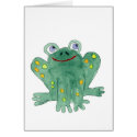 Cute Frog Cards