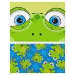 Cute Frog Patterned Flyer