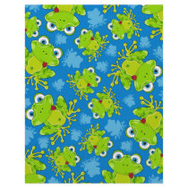 Cute Frog Patterned Flyer