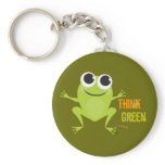 Cute Frog "Think Green"