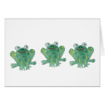 Cute Frogs Cards