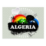 Cute Fruity Algeria Postcard
