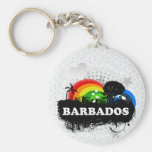 Cute Fruity Barbados Key Chains