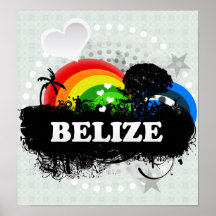 Cute Fruity Belise Poster