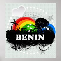 Cute Fruity Benin Posters