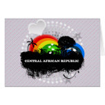 Cute Fruity Central African Republic cards