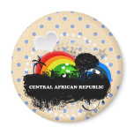 Cute Fruity Central African Republic magnets