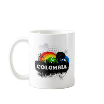 Cute Fruity Colombia Mug