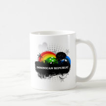 Cute Fruity Dominican Republic Coffee Mug