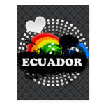 Cute Fruity Ecuador Postcards